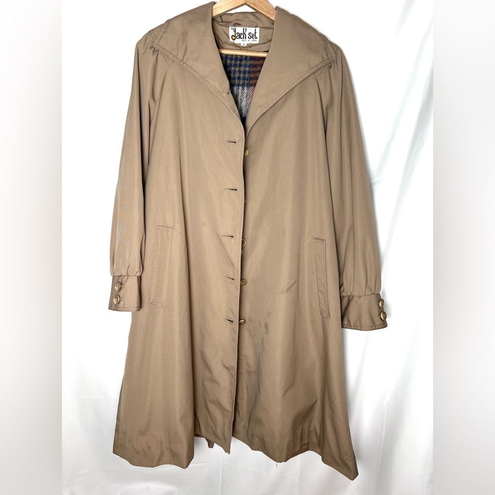 Vintage Tan Trench coat, The Jack Set